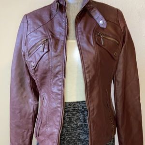 JouJou Faux leather jacket medium